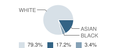 Tidewater School, the Student Race Distribution