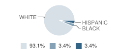 Barren Creek Christian Academy Student Race Distribution