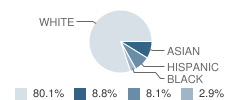 St Joseph's Academy Student Race Distribution