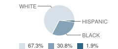 Uwharrie Learning Center School Student Race Distribution