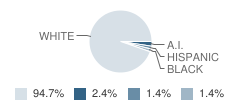 Sacred Heart School Student Race Distribution