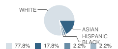 The Church Academy Student Race Distribution