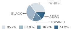 Oasis Christian School Student Race Distribution