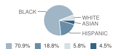 Our Lady of Victory School Student Race Distribution