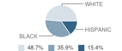 St Joseph the Provider School Student Race Distribution