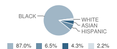True Gospel Tabernacle Learning Center School Student Race Distribution