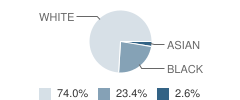 Jesus is Lord Christian School Student Race Distribution