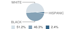 West End Academy Student Race Distribution