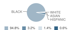 Midland Christian School Student Race Distribution