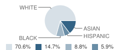 Southwest Academy Student Race Distribution