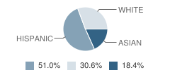 Holy Family School Student Race Distribution