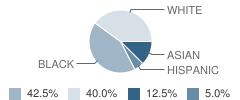 Ivy League Academy Student Race Distribution