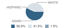 Cougar Mountain Academy Student Race Distribution