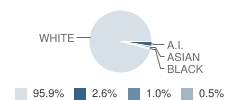 Crestview Academy Student Race Distribution