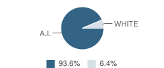 Lewis Angapak Memorial School Student Race Distribution