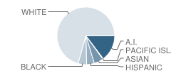 West Valley High School Student Race Distribution
