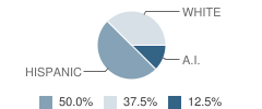 Aoc-Yavapai County Juvenile Detention Center School Student Race Distribution