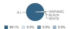 San Carlos High School Student Race Distribution