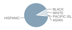 Frontier High School Student Race Distribution