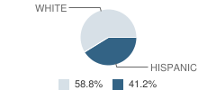 Plainsburg Elementary School Student Race Distribution