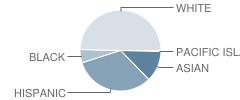 Sutter County Special Education School Student Race Distribution