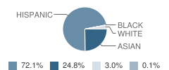 La Vina Middle School Student Race Distribution