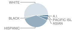 Orcutt Academy Charter Student Race Distribution