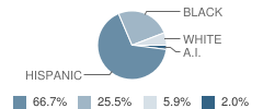 Rafer Johnson Community Day School Student Race Distribution