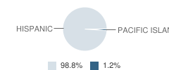 R. K. Lloyde High School Student Race Distribution