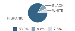 Jane Addams Continuation School Student Race Distribution