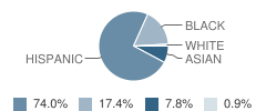 Sophia T. Salvin Special Education Center School Student Race Distribution