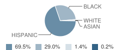 Headstart School Student Race Distribution