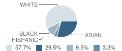 Findley Oaks Elementary School Student Race Distribution