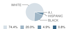 Whigham Elementary School Student Race Distribution