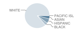 Prairie Heights Elementary School Student Race Distribution