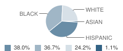 Jefferson Elementary School Student Race Distribution