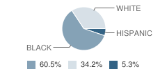 Illinois Youth Center-Warrenville School Student Race Distribution