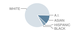 Prairie Crossing Charter School Student Race Distribution