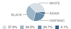 Indian Plains Alternative High School Student Race Distribution