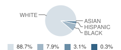 A D Owens Elementary School Student Race Distribution