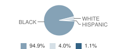 J. L. Jones Elementary School Student Race Distribution