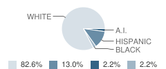 Southern Plains Area Learning Center School Student Race Distribution