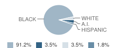 Urban League Elementary School Student Race Distribution