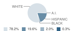 Cozad Elementary School Student Race Distribution