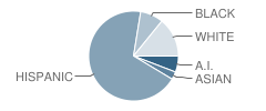 Harney Elementary School Student Race Distribution