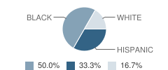 Edna Mahan Correctional Facility for Women School Student Race Distribution