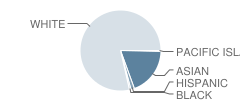 Hartshorn School Student Race Distribution