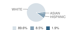 Betty Mcelmom Elementary School Student Race Distribution