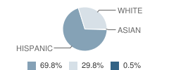 Hagerman Elementary School Student Race Distribution