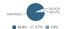 Mariposa Academy of Language and Learning Student Race Distribution